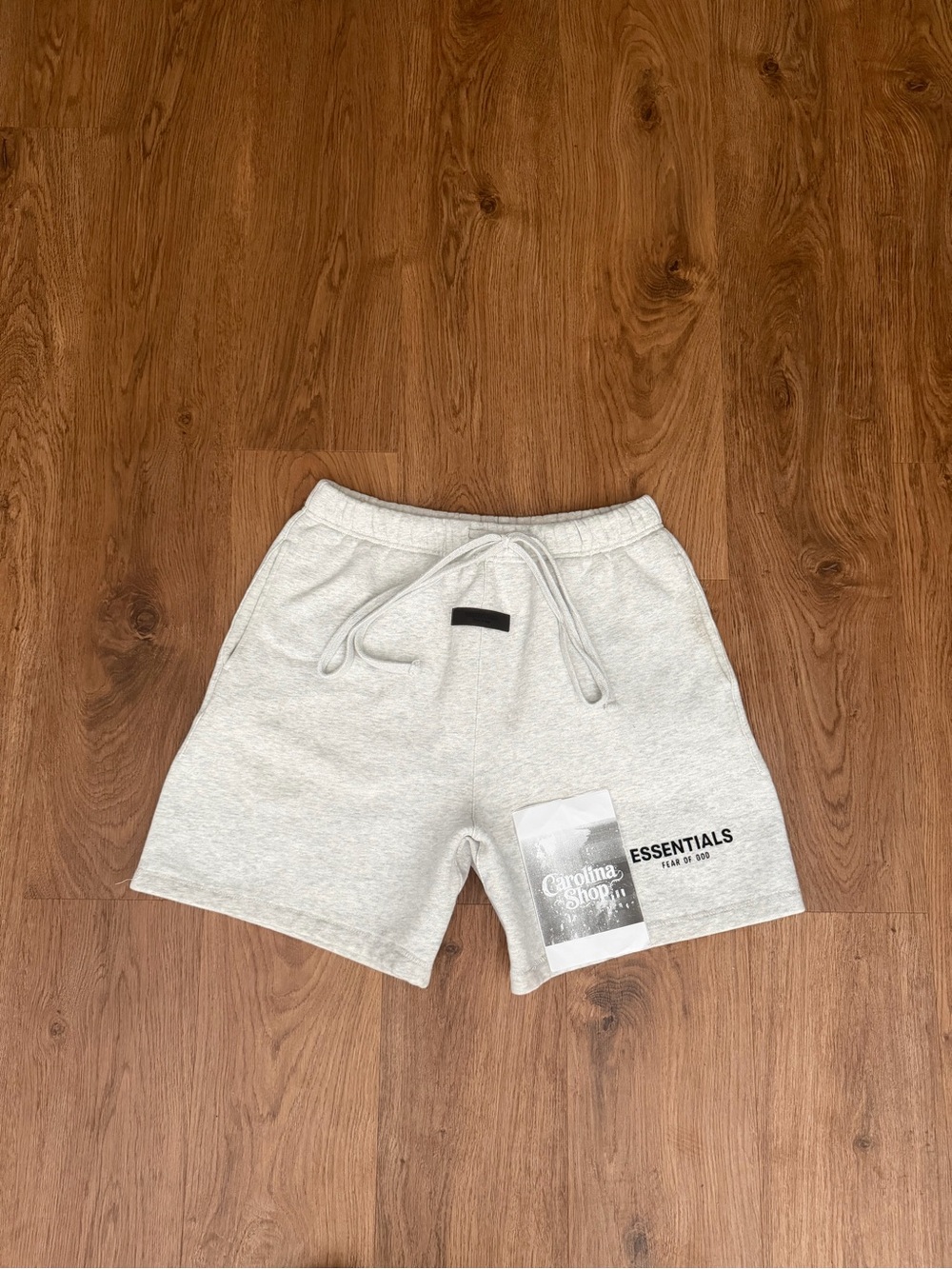 Fear of God ESSENTIALS Light Gray Shorts Used